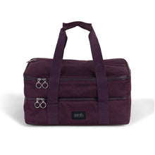 Load image into Gallery viewer, Burgundy Double Decker Insulated Casserole Carrying Case
