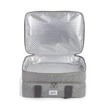 Load image into Gallery viewer, Gray Double Decker Casserole Carrying Cases