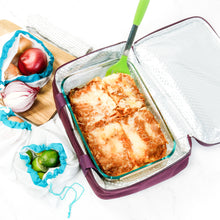 Load image into Gallery viewer, Burgundy Insulated Casserole Carrying Case