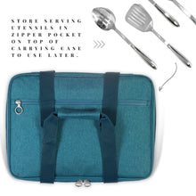 Load image into Gallery viewer, Teal Insulated Casserole Carrying Case
