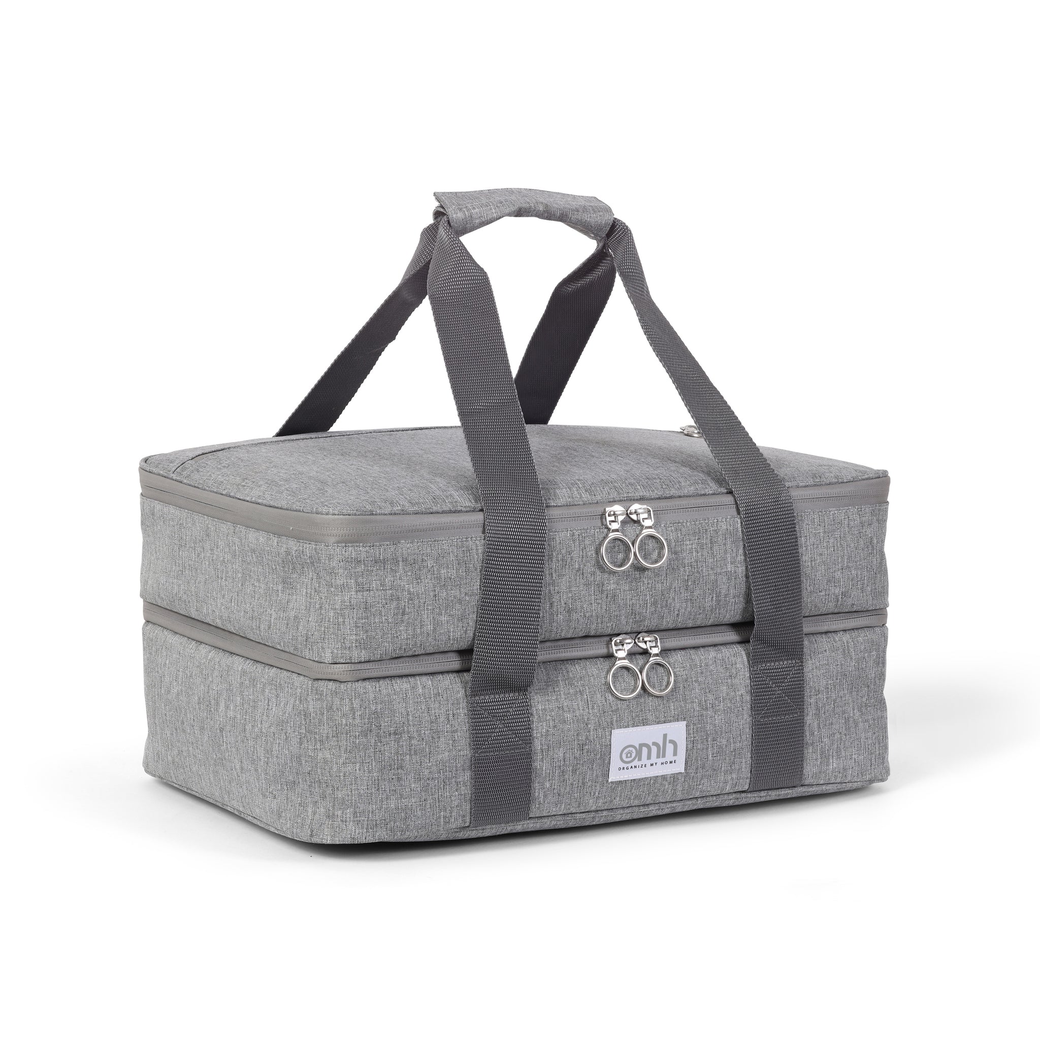 Gray Double Decker Casserole Carrying Cases –