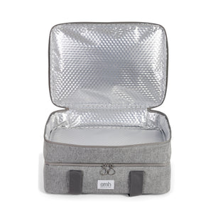 Gray Double Decker Casserole Carrying Cases